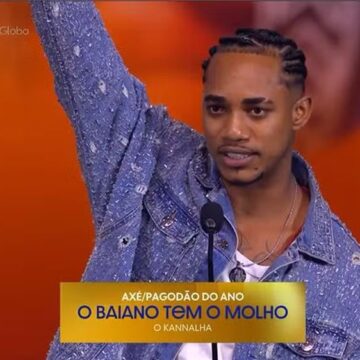 O Kanalha vence categoria no Prêmio Multishow e dedica à Preta Gil: ‘Me ensinou muita coisa’