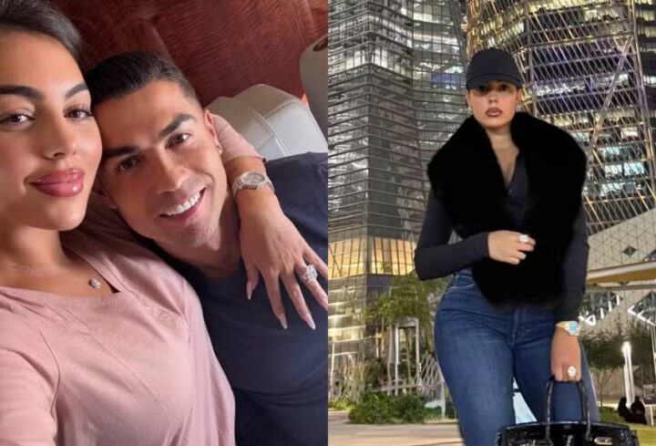 Noiva de Cristiano, Georgina Rodríguez combina anel de noivado gigante com bolsa de R$ 257 mil