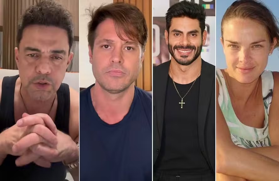 Dado Dolabella, Rodolffo e mais famosos apoiam Zezé após cantor criticar filhas de Silvio Santos