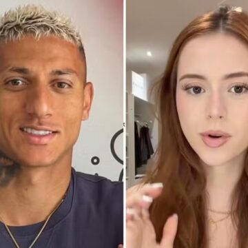 Richarlison se justifica após polêmica do microvestido da namorada e comentário viraliza na web