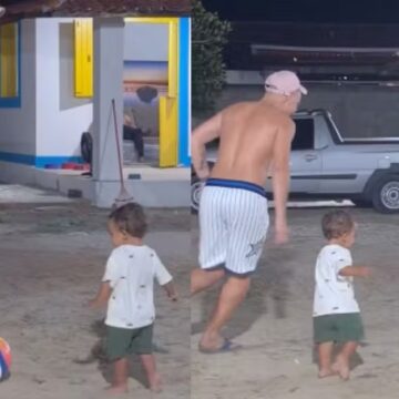 João Gomes encanta seguidores ao compartilhar momento em família ao lado do filho, Jorge