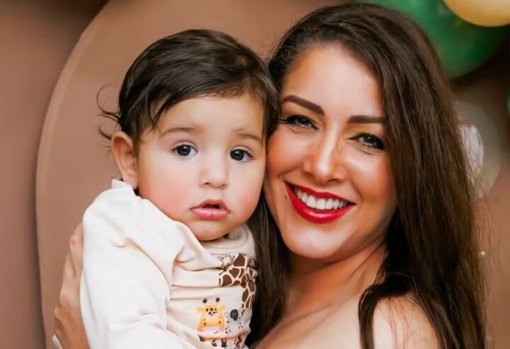 Nana Gouvêa abre álbum da festa de aniversário do neto caçula