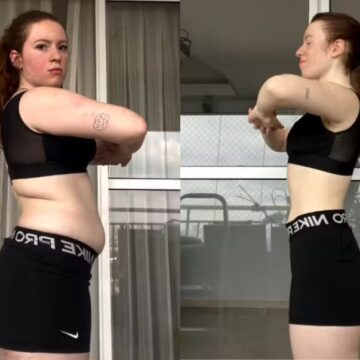 Ex-Carrossel mostra antes e depois após processo de emagrecimento e impressiona