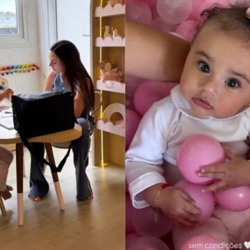 Mavie e Mel, filhas de Neymar e Bruna Biancardi, encantam em novos registros; veja fotos