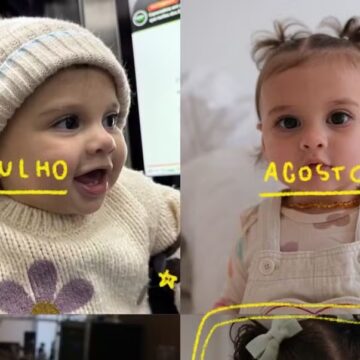 Amanda Kimberlly encanta ao mostrar desenvolvimento de Helena, filha dela com Neymar