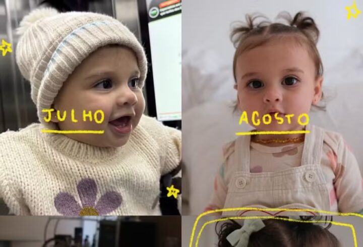 Amanda Kimberlly encanta ao mostrar desenvolvimento de Helena, filha dela com Neymar