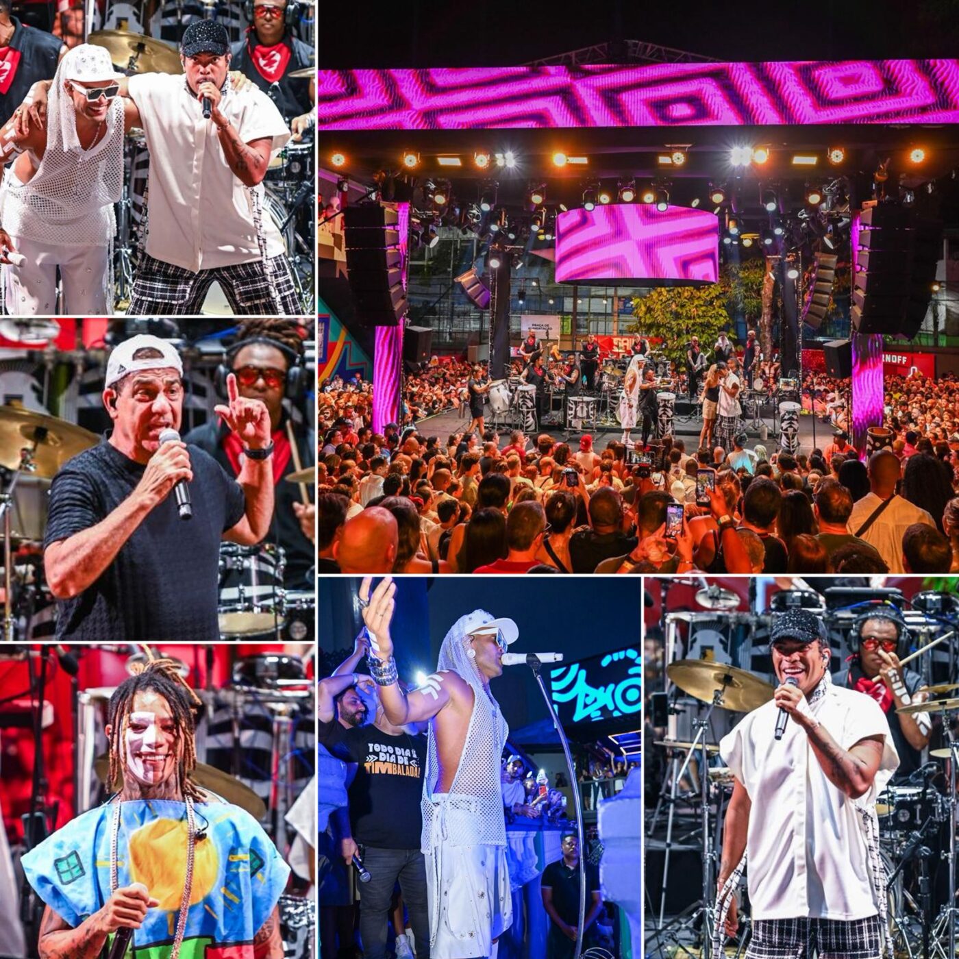 Timbalada comemora a chegada do verão com ensaio lotado no Candyall Guetto Square; veja fotos