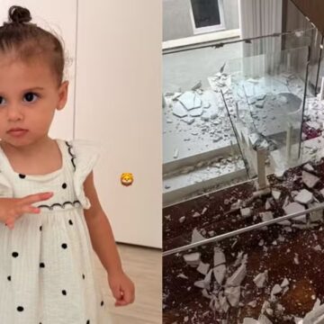 Amanda Kimberlly mostra Helena, sua filha com Neymar, após susto em casa