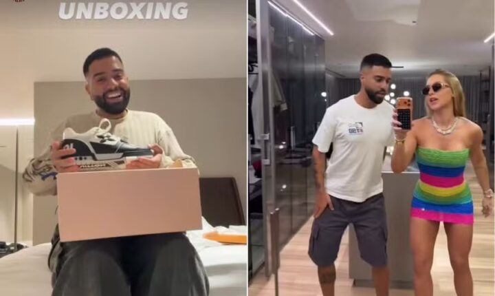 Quem é Hebert Gomes, amigo de Virginia Fonseca presenteado com tênis de luxo por Vini Jr.