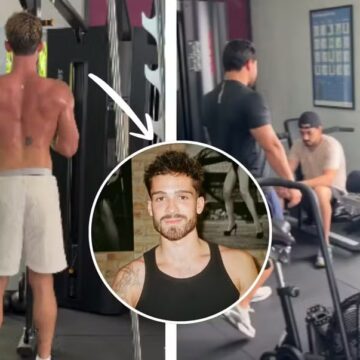 Poliana Rocha mostra momento fitness com os filhos: ‘Faltou Zé Felipe’