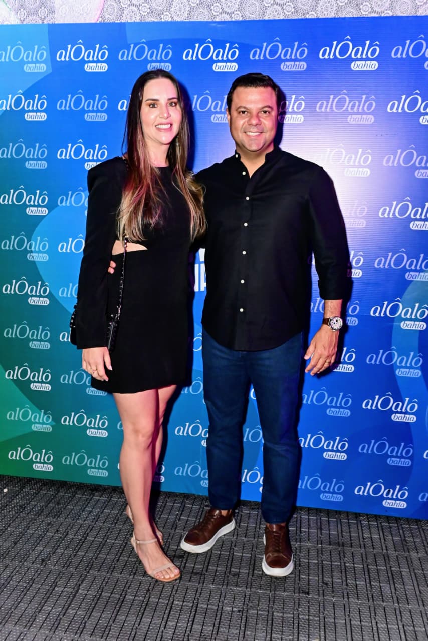 Milena Argolo e Luciano Simões