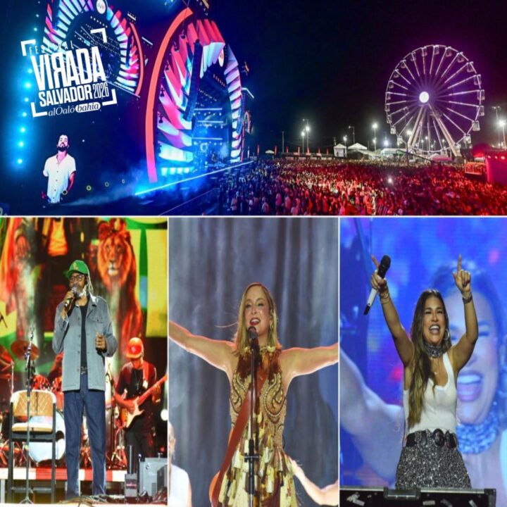 Edson Gomes, Claudia Leitte e Simone Mendes agitam o segundo dia do Festival Virada Salvador: veja fotos