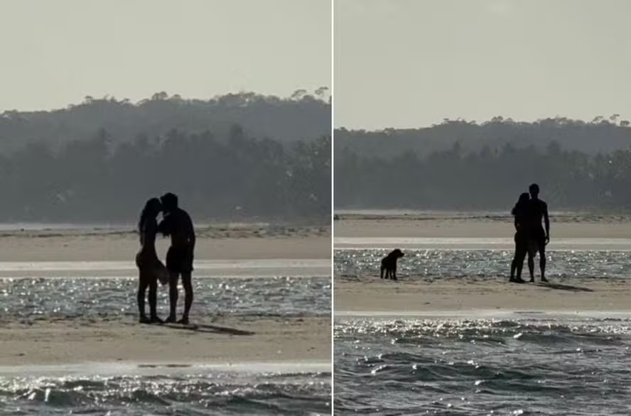 Shawn Mendes e Bruna Marquezine são flagrados se beijando em Alagoas