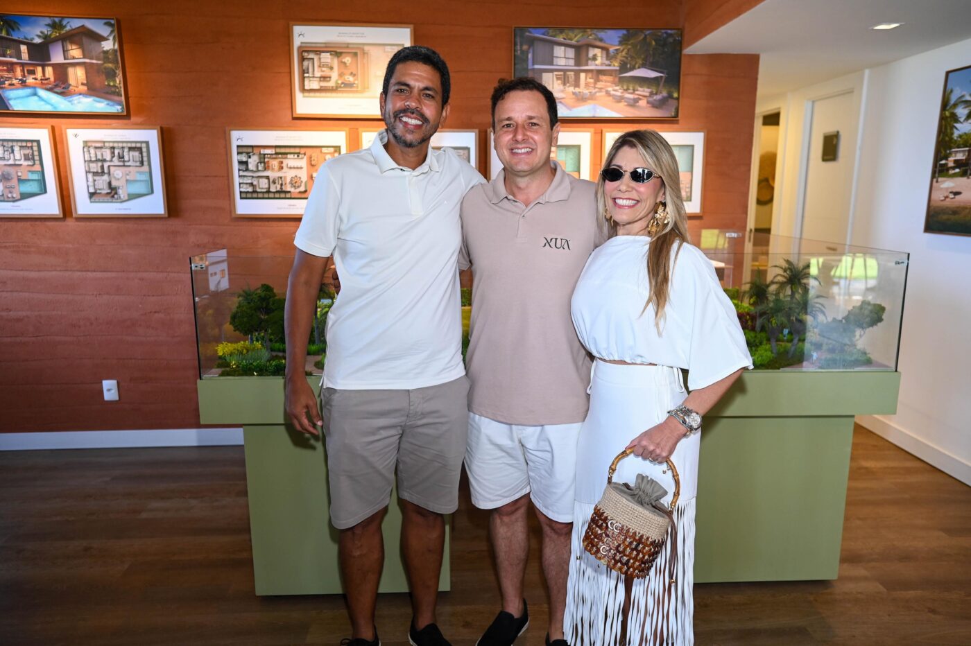 Franz Gusmão, Marcelo Castro Lima e Cissa Gusmão