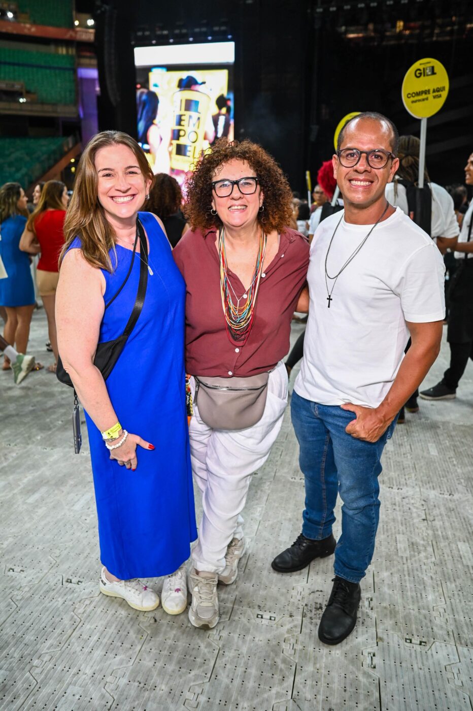 Marcela Oliva, Pit Canela e Adriano Pessoa