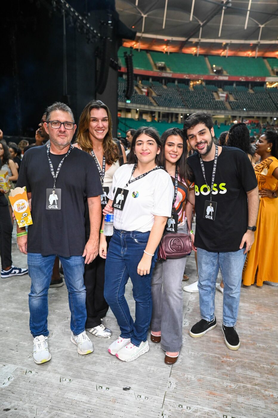 Rafael Vita, Mariana Castro, Carol, Catarina Vita e Gabriel Galvão