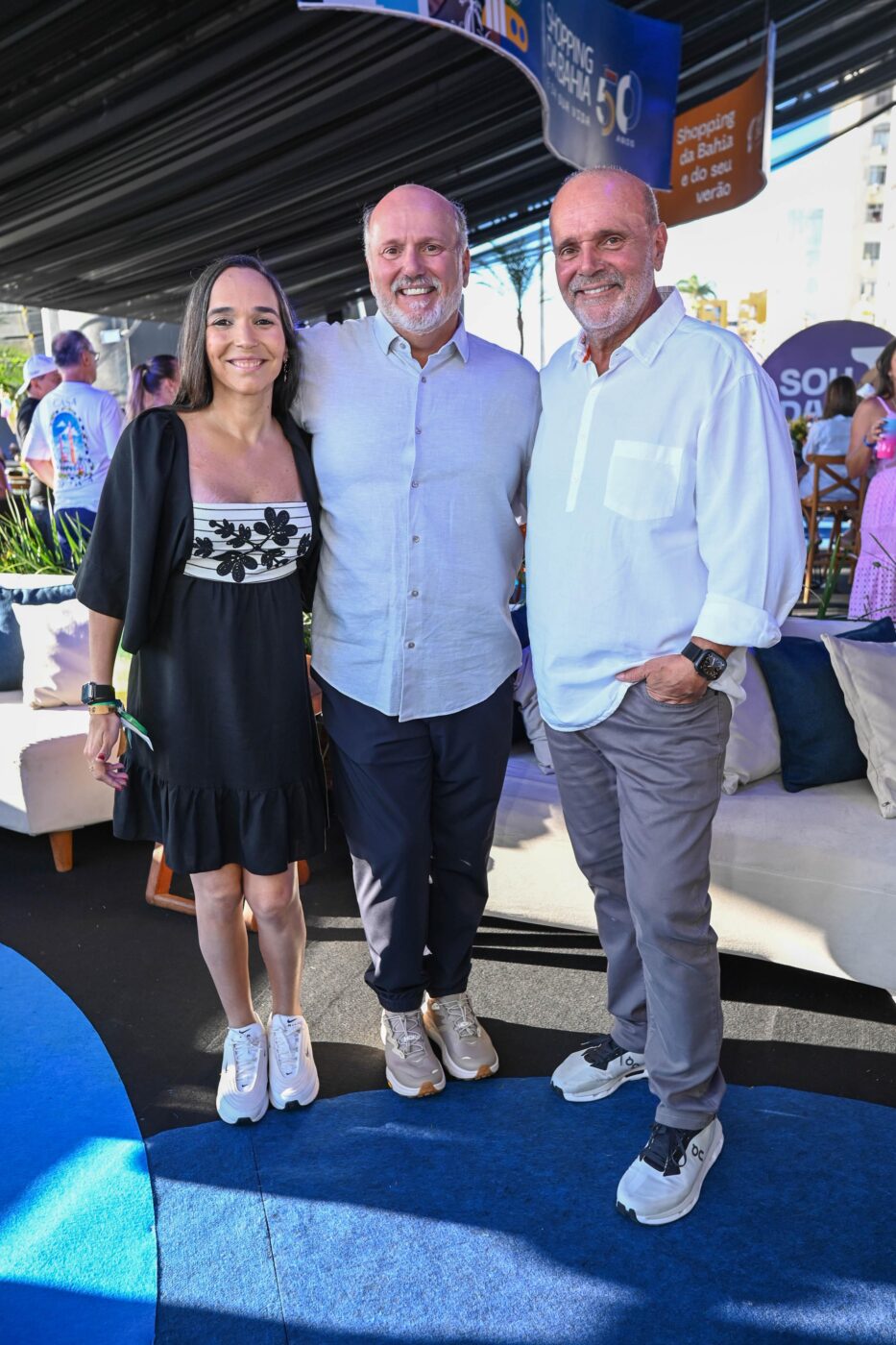 Luciana, Ricardo e Ewerton Visco