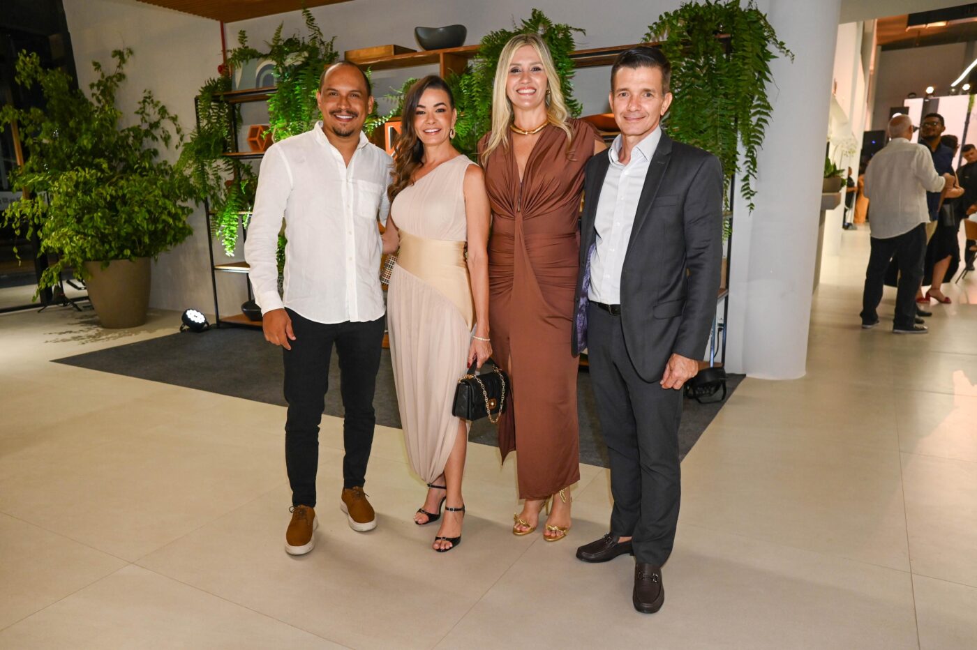 Jan Santana, Rouse Nascimento, Edilane Queirós e Márcio Nascimento