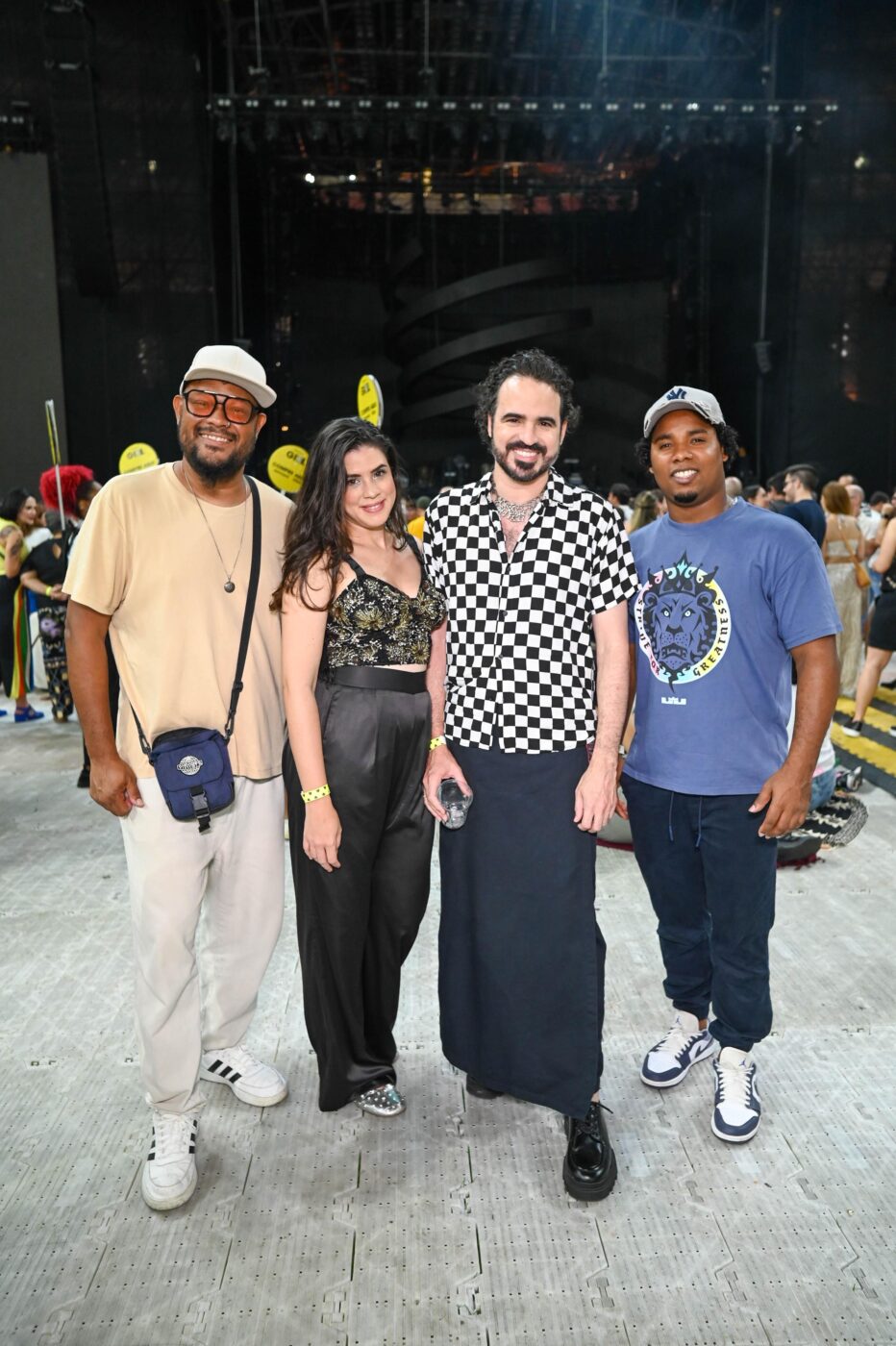 Jaguar Andrade, Juliana Mendonça, Gabriel Mercury e Tiago Nunes