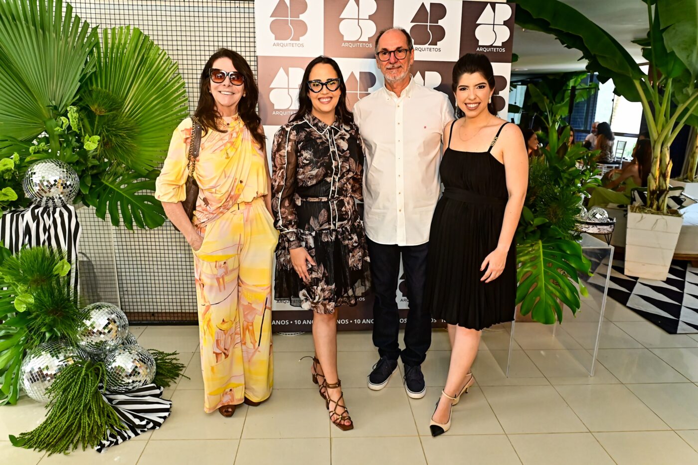 Marta Dione, Aline Sodré, José Sérgio Caloula e Patrícia Pontes
