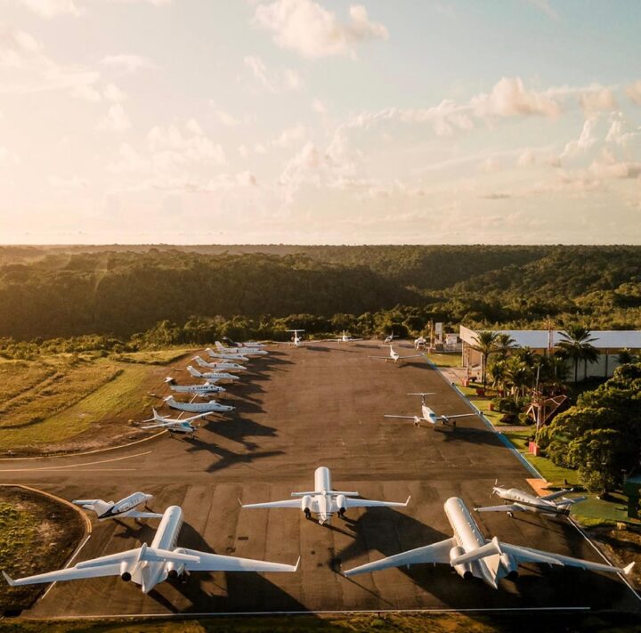 Aeroporto de Trancoso atinge capacidade máxima para pernoites e slots no Réveillon