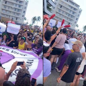 Levante Mulheres Vivas promove ato em Salvador pelo fim da violência de gênero
