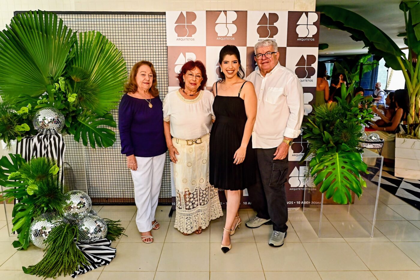 Maria José Ponte, Maria de Jesus, Patrícia Pontes e Valdenor Teixeira