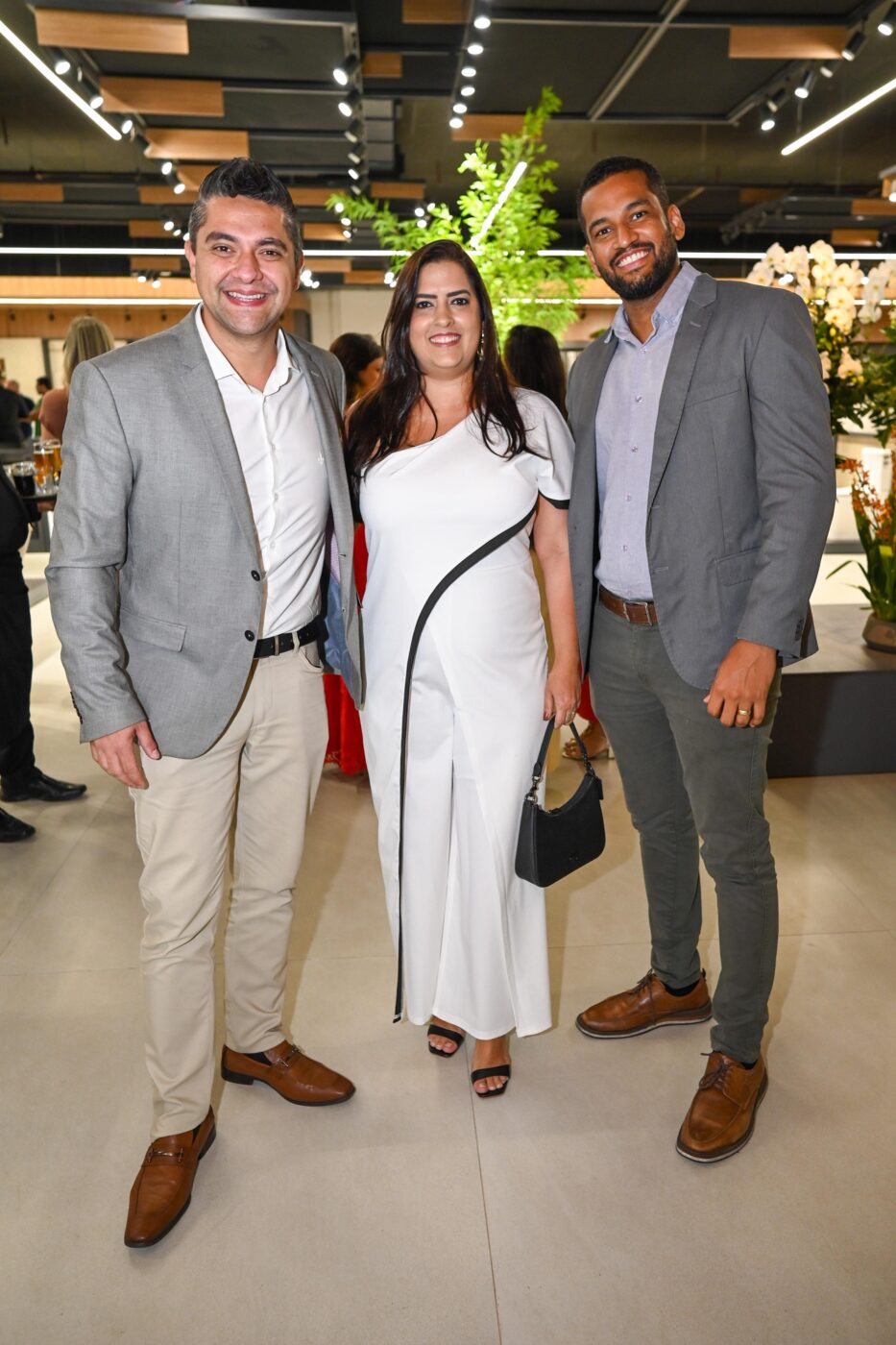 Paulo Leonardo, Viviane Araújo e Ademir Júnior
