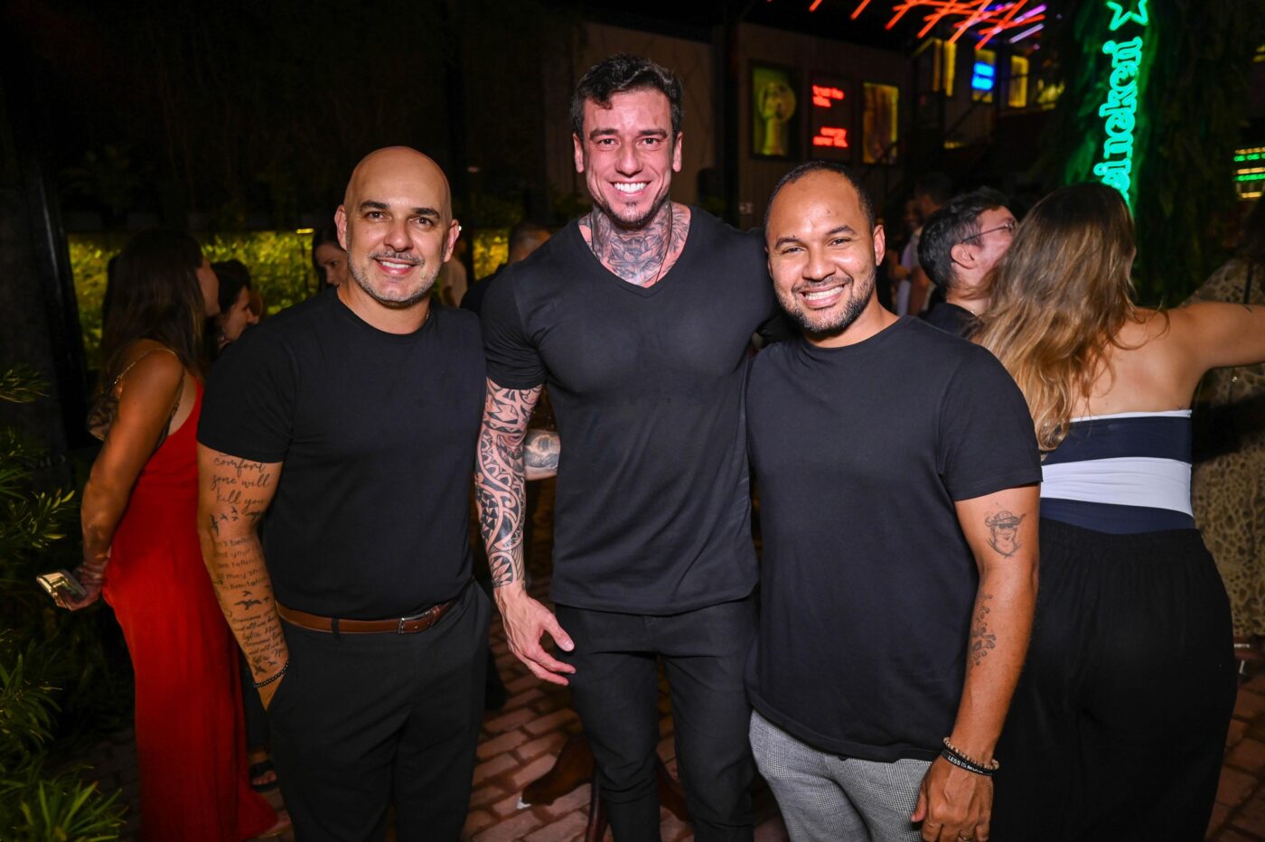 Jonatan Albuquerque, Leo Freiras e Peu Magalhães