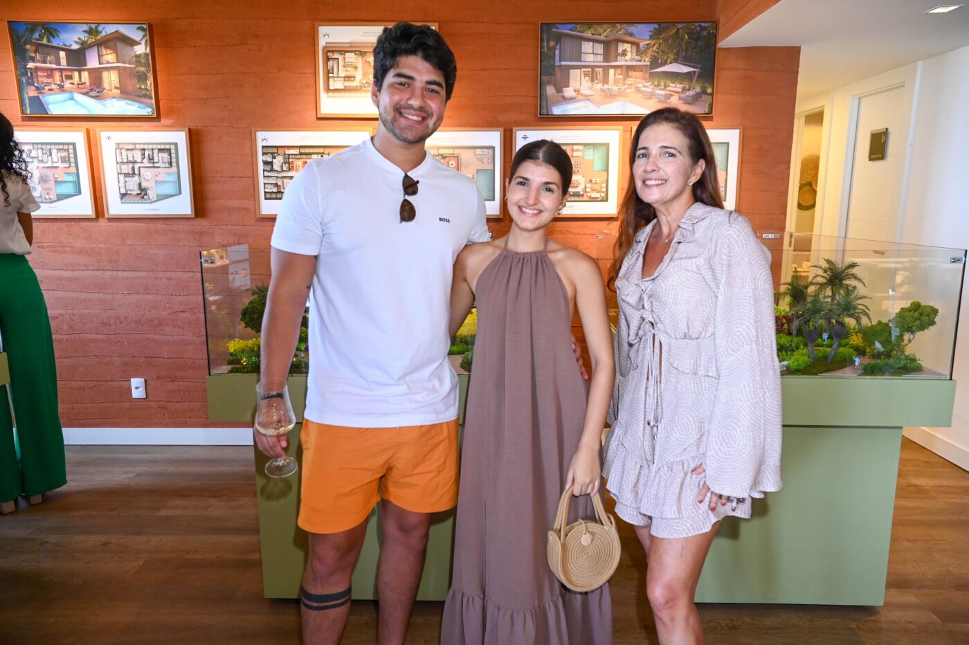 Lucca Soares, Júlia Medeiros e Ana Paula Soares