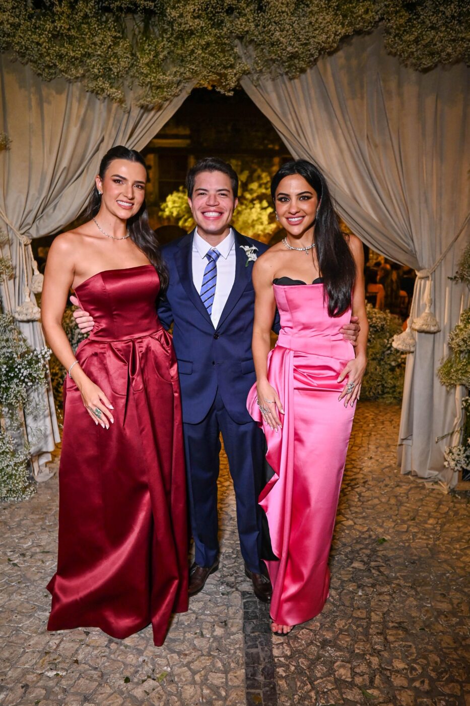 Vanessa Almeida, João Pinheiro Neto e Ana Vitória Pessoa