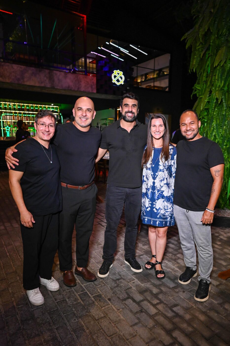 José Mion, Jonatan Albuquerque, Thiago Hanna, Iryna Podusovska e Peu Magalhães