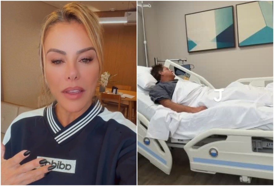 Poliana Rocha atualiza estado de saúde de Leonardo após internação