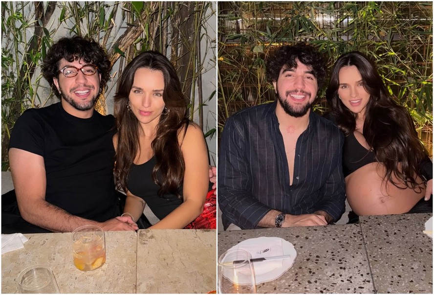 Grávida, Rafa Kalimann celebra um ano de namoro com Nattan: “Já somos uma família”