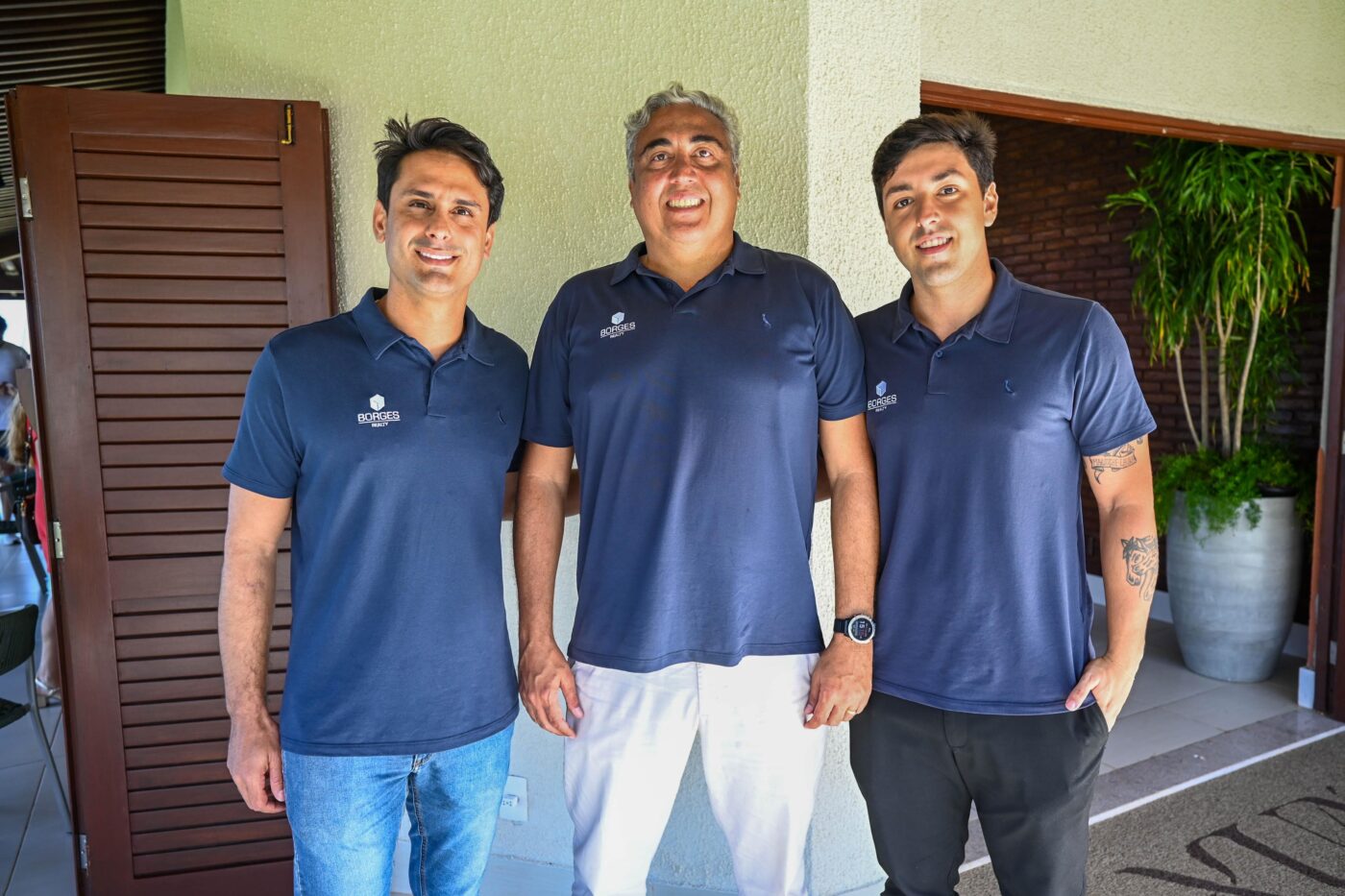 Rodrigo Prado, Fábio Meireles e João Pedreira