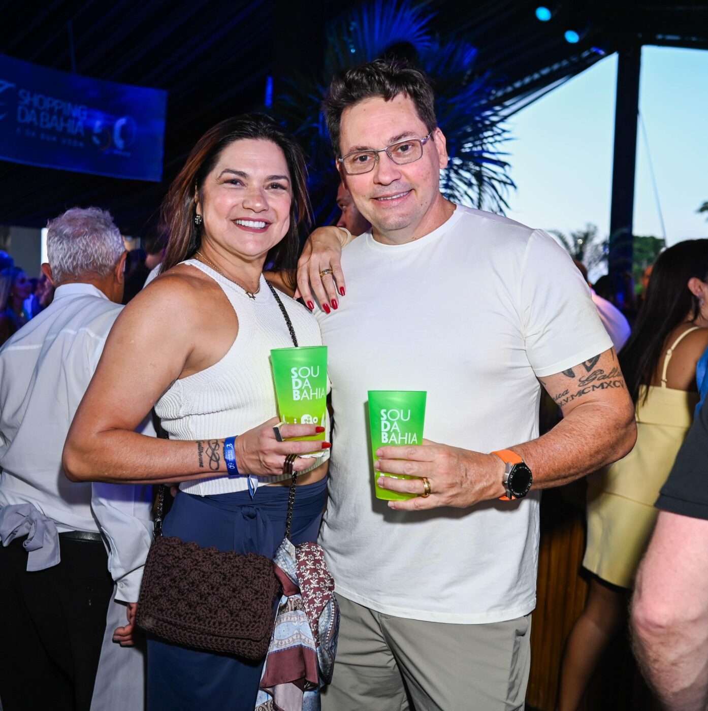 Mônica e Arthur Gallas