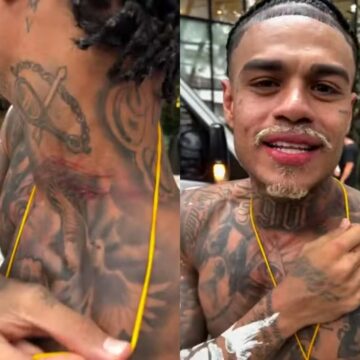 MC Cabelinho relata tentativa de assalto no Pelourinho: ‘Olha o meu pescoço’