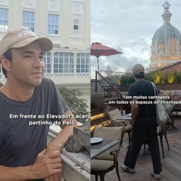 Caio Blat elege Palacete Tira-Chapéu como parada obrigatória em Salvador