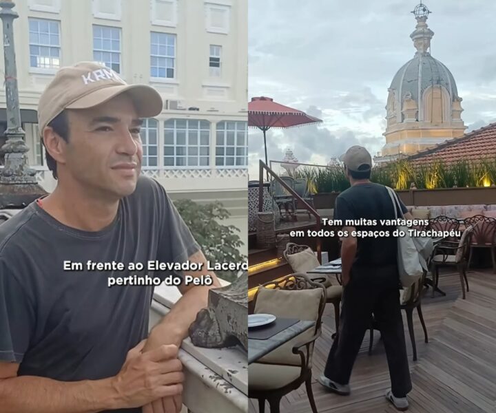 Caio Blat elege Palacete Tira-Chapéu como parada obrigatória em Salvador