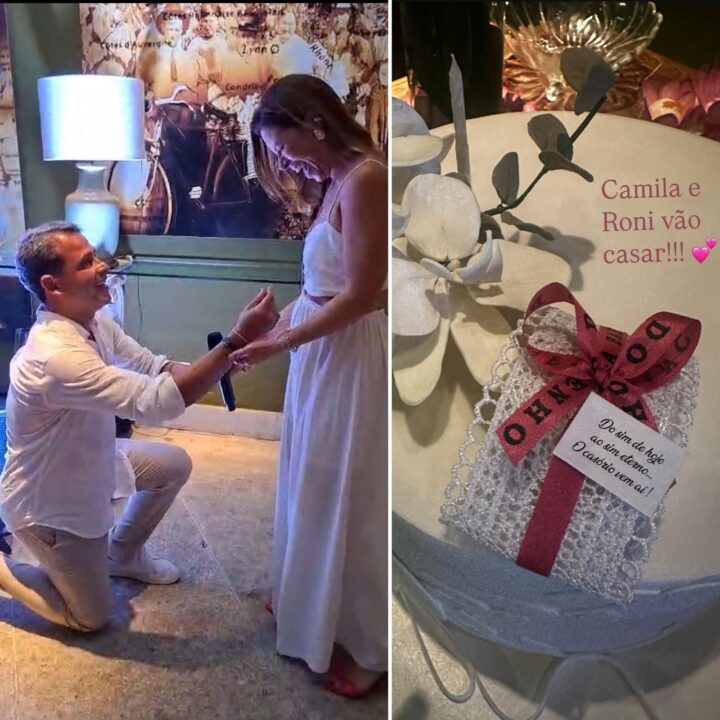 Camila Marinho é pedida em casamento durante aniversário em Salvador