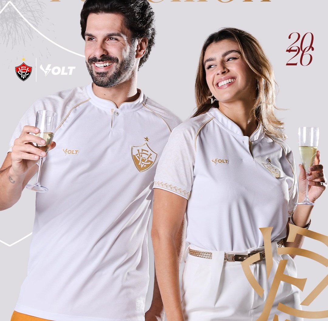 Vitória lança nova camisa especial para o Réveillon; confira