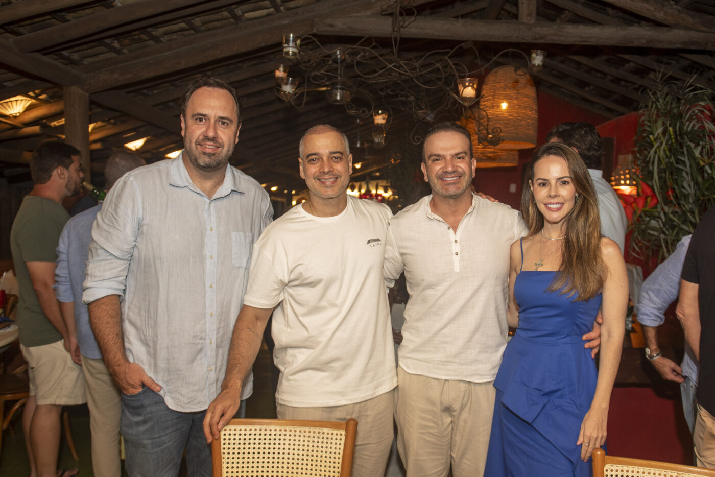 Carlos Carvalho, Ricardo Carneiro, Jean Oliveira e Mari Hilário 