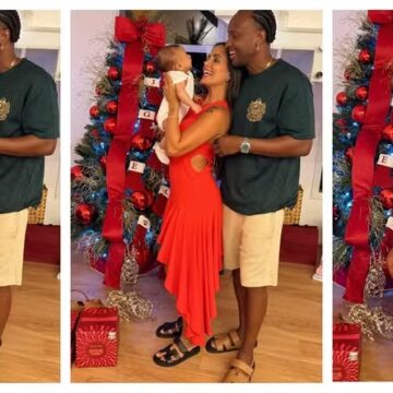 Veja como foi o primeiro Natal de Carol Peixinho e Thiaguinho com o filho Bento