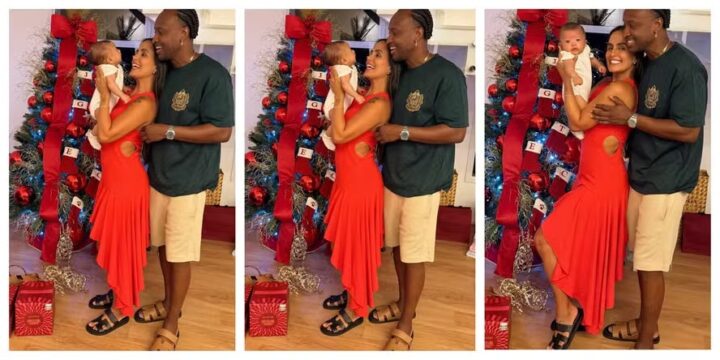 Veja como foi o primeiro Natal de Carol Peixinho e Thiaguinho com o filho Bento