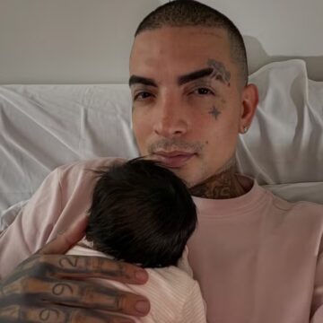 MC Guimê celebra primeiros dias de vida da filha, Yarin, com fotos nas redes