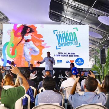 Confira a ordem das atrações do Festival Virada Salvador 2026