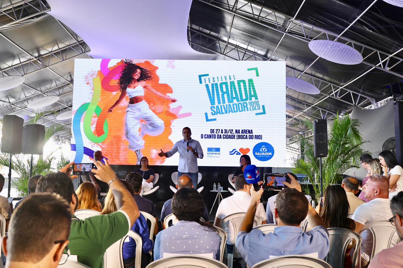 Confira a ordem das atrações do Festival Virada Salvador 2026