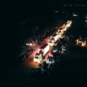 Caravana de Natal da Coca-Cola antecipa data em Salvador; veja quando será