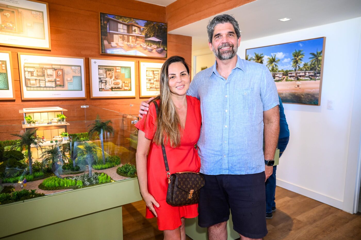 Karina Checcucci e Cesar Bahia