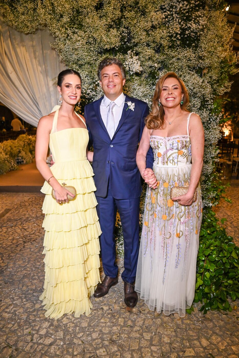 Natália Coelho Moura, Guilherme Moura e Tete Moura